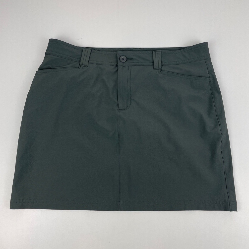 Eddie Bauer Women's Size 10 Adventurer 2.0 Hiking Skort Skirt Gray